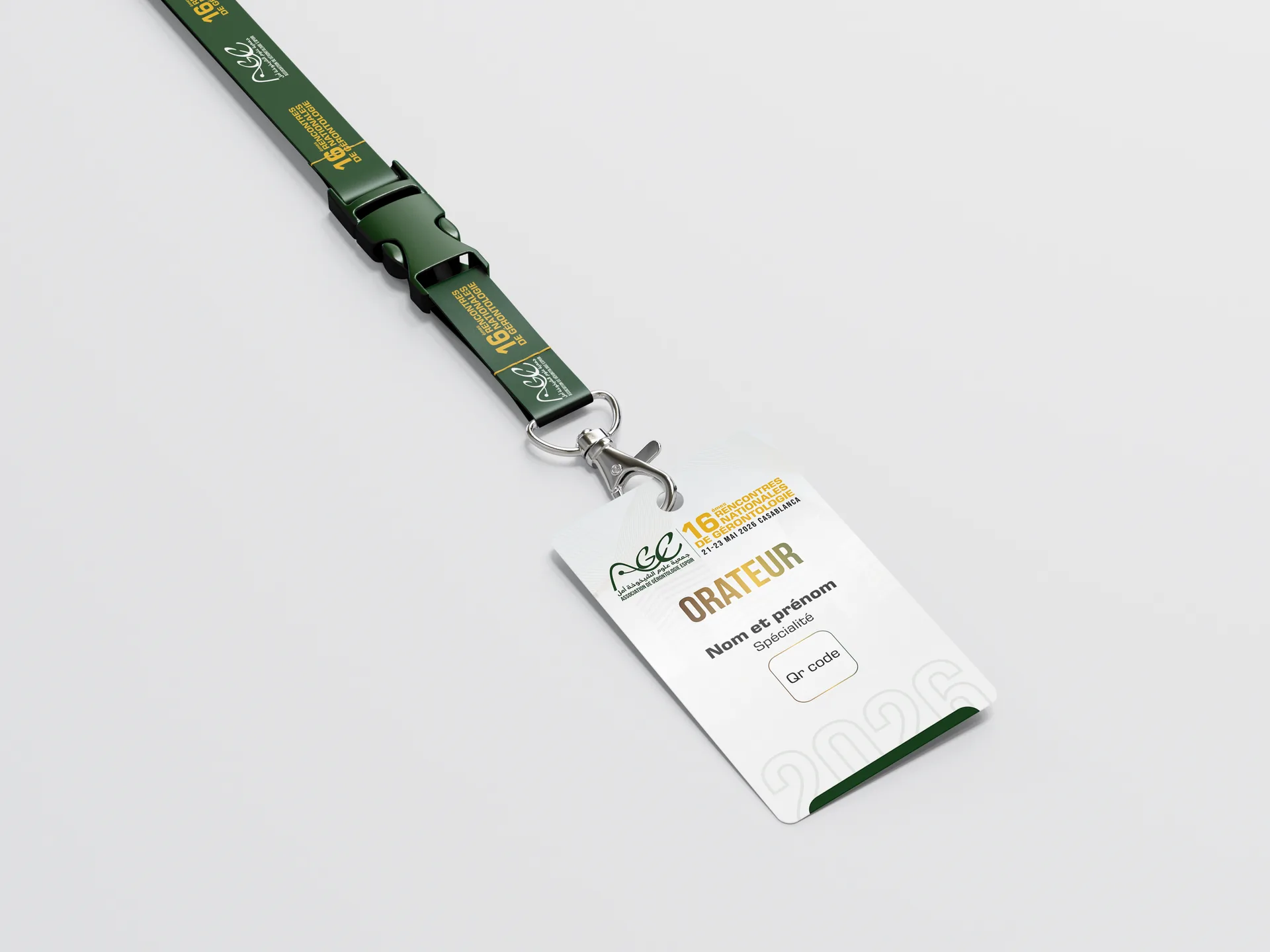 Badges participants — Congrès